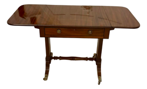 Antique Regency Freestanding Mahogany Coffee Table, 1830