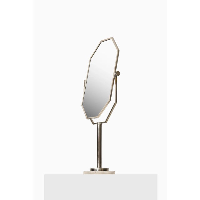 Metal Table Mirror, Sweden For Sale - Image 7 of 9