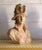 Female busts available No. 2 made of linden wood and carved entirely by hand as per Italian craftsmanship method, the...