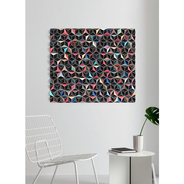 Discover AIS-4 TOPOGRAPHIE, a limited edition wall sculpture crafted in Berlin. This striking piece, number 19 of 150,...