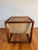 1960s Brazilian Rosewood and Suede Magazine Rack Attributed to Kai Kristiansen For Sale - Image 10 of 12