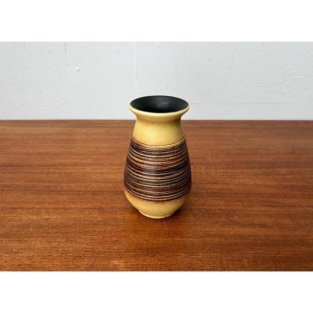Mid-Century Modern Mid-Century West German Pottery WGP Vase from Jasba, 1960s For Sale - Image 3 of 14