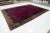 Art Deco Art Deco Antique Purple Wool Rug Handmade With Chinese Floral Motif For Sale - Image 3 of 10