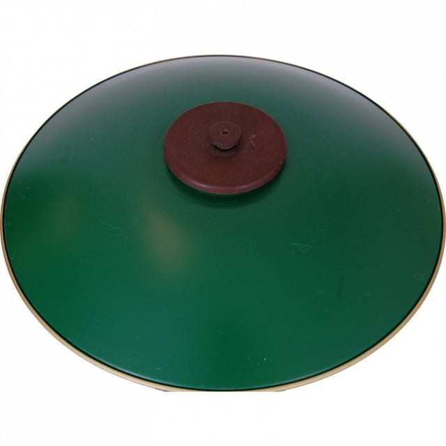 Ph3/2 with Green Shades and Browned Brass by Poul Henningsen, 1940s For Sale - Image 10 of 18