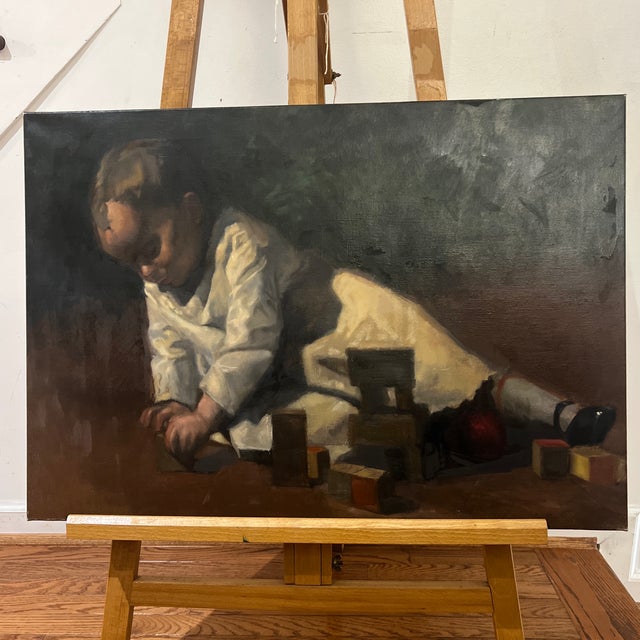 Oil on canvas copy by National Gallery of Art Master