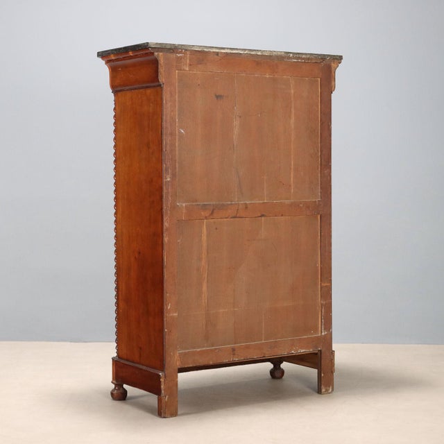 Charles X Chest in Mahogany For Sale - Image 11 of 12