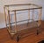 Faux Bamboo Cocktail Trolley Bar Cart from Maison Jansen, 1950s For Sale - Image 5 of 5