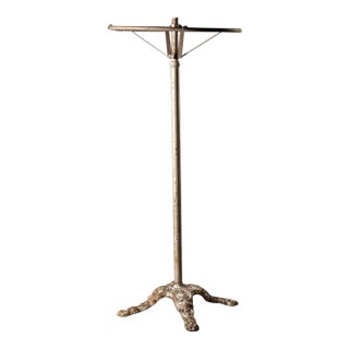 Antique Gray Cast Iron Garment Rounder For Sale