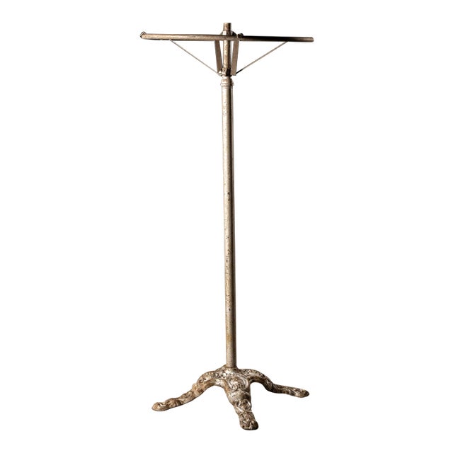Antique Gray Cast Iron Garment Rounder For Sale