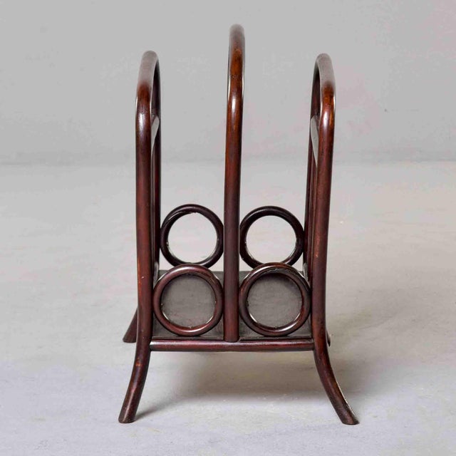 Thonet Model 33 Bentwood Magazine Rack For Sale - Image 11 of 12