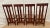 L. & J.G. Stickley, Inc. Four Stickley Arts and Crafts Side Chairs Slat Back Leather Seats Solid Cherry For Sale - Image 4 of 14