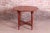 Baker Furniture Milling Road American Colonial Carved Mahogany Tea Table or Occasional Side Table For Sale - Image 11 of 11
