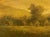 It Was a Land of Plenty by Shawn Krueger | Oil on Linen Landscape with hills and trees For Sale