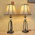 Late 20th Century Pair of Uttermost Wrought Iron & Ceramic Sphere Table Lamps For Sale - Image 5 of 18