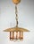 Mid-Century Pencil Reed Rattan Bamboo Pendant Hanging Lamp, Italy, 1970s For Sale - Image 15 of 16