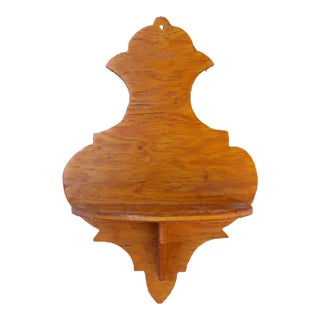 Country French Style Wood Wall Shelf For Sale