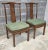 Asian Set of Four Ming Style Rosewood Dining Chairs With Loose Seat Cushions For Sale - Image 3 of 12