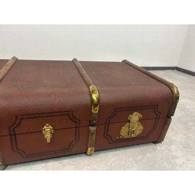Antique Overseas Travel Case For Sale - Image 4 of 15