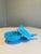 American Vintage Heisey Bird on Nest-Light Blue Milk Glass Candy Dish For Sale - Image 3 of 6