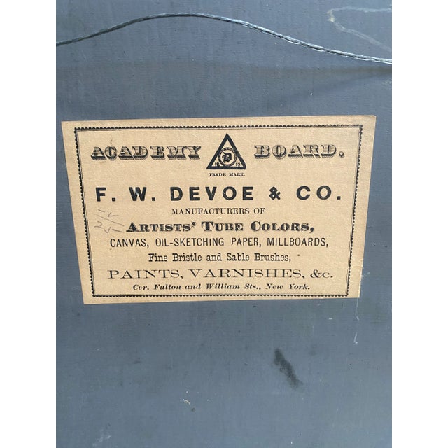 Antique Hudson River School Oil Painting For Sale - Image 12 of 12