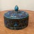 Chinese Vintage Chinese Silver on Cooper Multicolored Enameled Asian Motifs Box China For Sale - Image 3 of 12