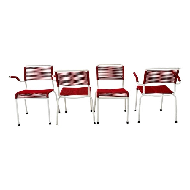 Sissach Spaghetti Chairs from Bigla, 1960s, Set of 4 For Sale