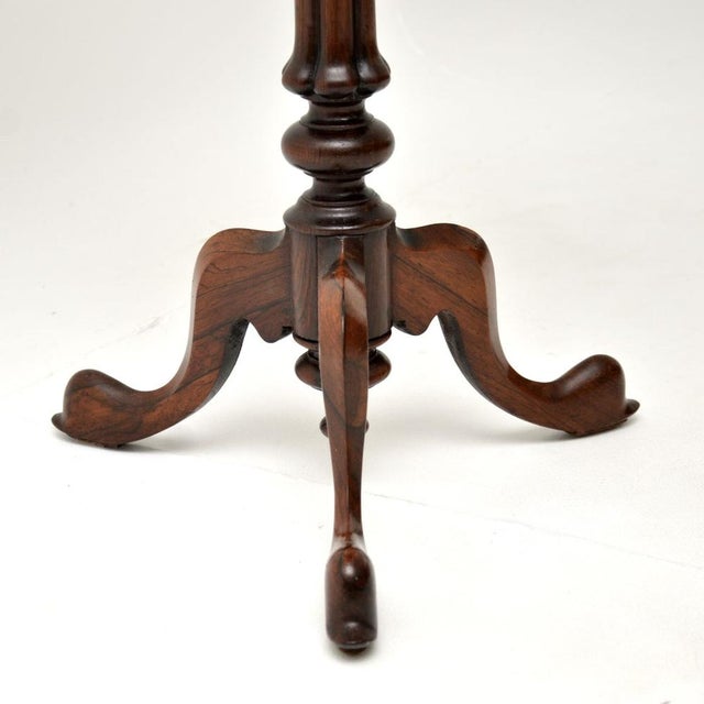 Antique Victorian Inlaid Chess Table, 1860s For Sale - Image 6 of 8