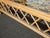Vintage Coastal Bamboo Coffee Table W Leather Straps ~ Boho Chic For Sale - Image 12 of 12