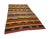 Boho Chic Vintage Turkish Striped Kilim Rug For Sale - Image 3 of 7