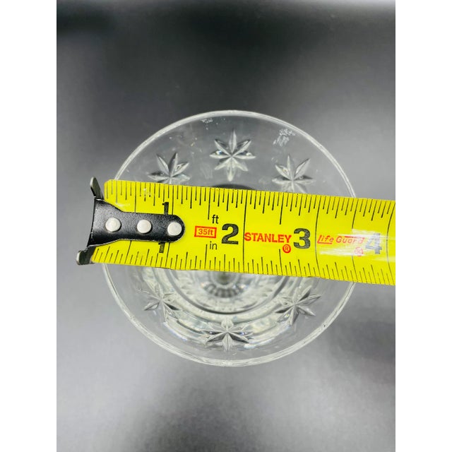 1980s Waterford Crystal Starburst Small Vase For Sale - Image 9 of 12