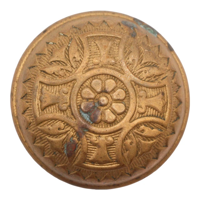 Antique Sargent Bronze Vernacular Passage Door Knob For Sale