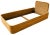 Mid-Century Modern Restored Art Deco Stacked Rattan Bed Twin Size Bed Frame &Headboard, 2 Available For Sale - Image 3 of 4