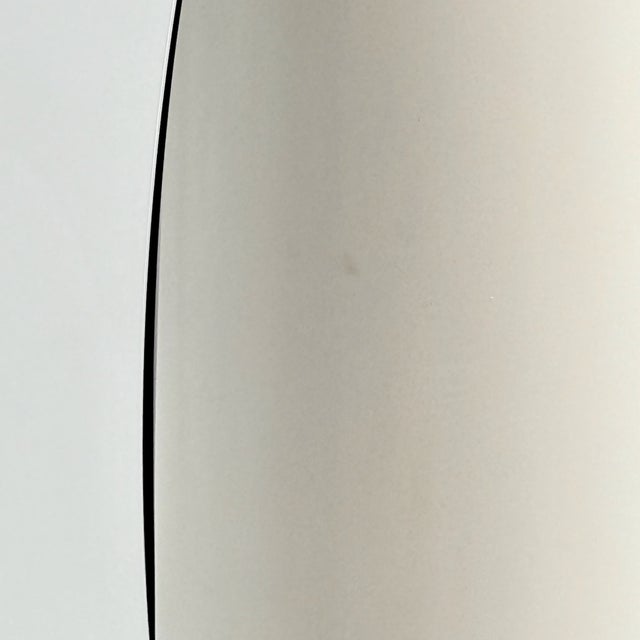 White Lipstick Table Mirror, Italy, 1970s For Sale - Image 9 of 14