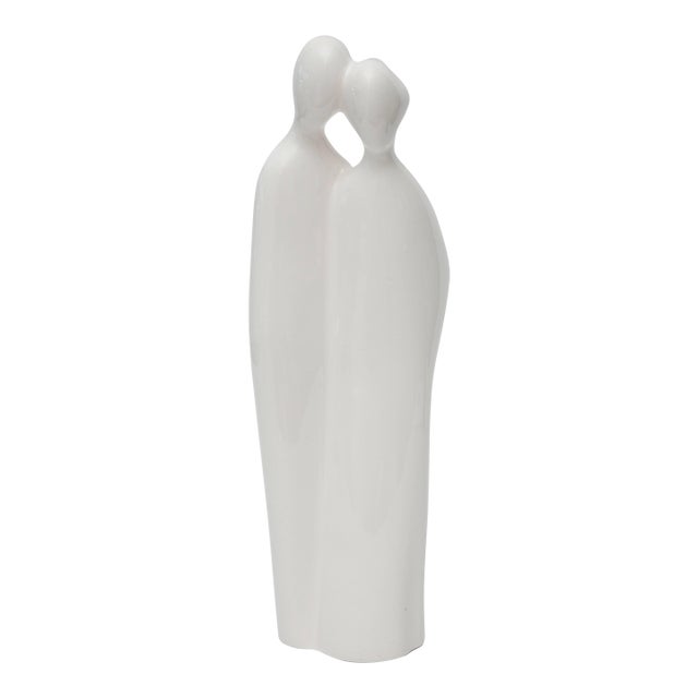 Vintage Rosenthal Netter Modernist Abstract Porcelain Object or Sculpture For Sale