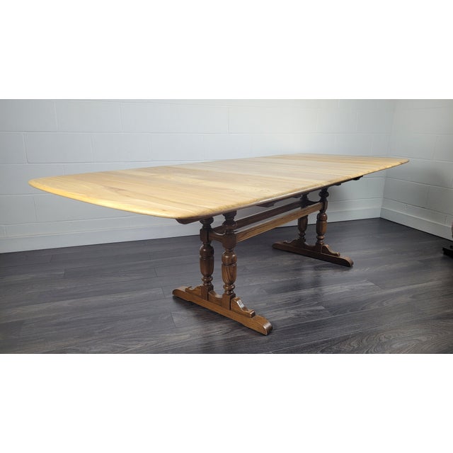 1990s Grand Refectory Dining Table from Ercol, 1990s For Sale - Image 5 of 16