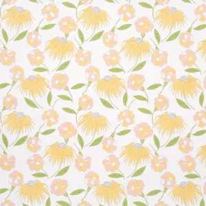 Sample - Schumacher x Celerie Kemble Bouquet Toss Wallpaper in Lemonade