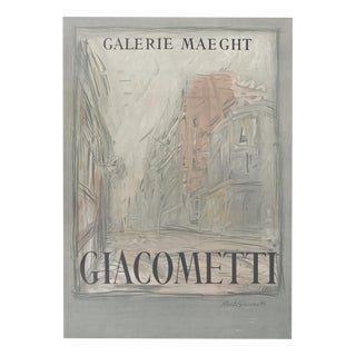 Alberto Giacometti, Paris Street, Lithograph For Sale