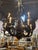 19th Century Italian Carved Wood and Iron Chandelier For Sale - Image 9 of 13