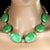 2020s Lime Green Magnesite Tablet Necklace by Aria Jewelry Design, 20 Inch For Sale - Image 5 of 5