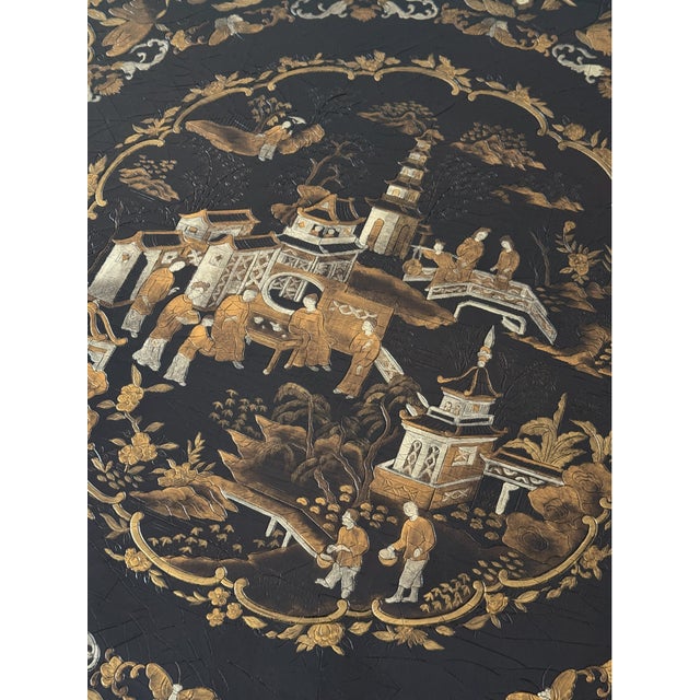 Baker Historic Charleston Chinoiserie Tilt Top Table For Sale In Charleston - Image 6 of 9
