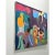 French Vintage Large Abstract Painting For Sale - Image 9 of 10