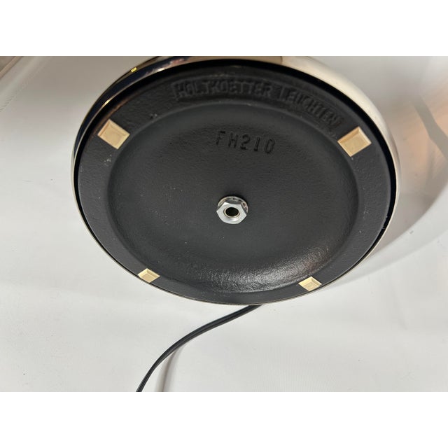 1980s Holtkötter (Holtkoetter) Leuchten Modern Pharmacy ‘F H 210’ Chrome Swing-Arm Floor Lamp - 1 Piece For Sale - Image 12 of 12