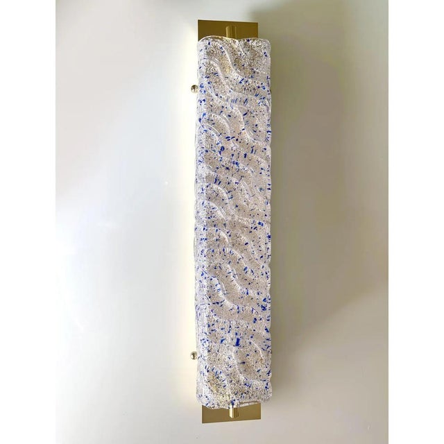 Gold Murano Glass Wall Sconces by Simoeng, Set of 2 For Sale - Image 4 of 8