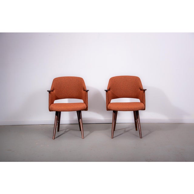 Dutch FT30 Chairs by Cees Braakman for Pastoe, 1950, Set of 2 For Sale - Image 11 of 17