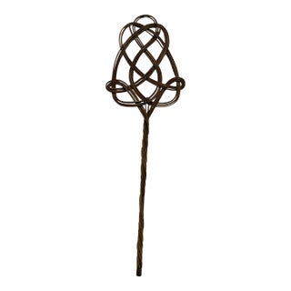 Celtic Design Rattan Rug Beater, Vintage For Sale