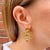 These stylish, Mughal inspired earrings were made by the German Henkel and Grossé company for Christian Dior in the early...