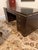 Sligh Bel Aire "Paramount" Contemporary Walnut & Gold Leaf Executive Desk For Sale In West Palm - Image 6 of 9