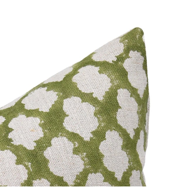 Not Yet Made - Made To Order Fabdivine Linen Cushion Cover 16x16 Inch - Badal For Sale - Image 5 of 7