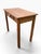 Vintage Solid Oak One-Drawer Writing Desk or Console Table, Refinished For Sale In Buffalo - Image 6 of 11