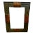 Wooden Framed Rectangular Rustic Mirror For Sale